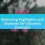 Balancing Highlights and Shadows for Dynamic Portraits