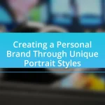 Creating a Personal Brand Through Unique Portrait Styles