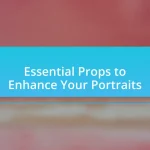 Essential Props to Enhance Your Portraits