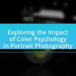 Exploring the Impact of Color Psychology in Portrait Photography