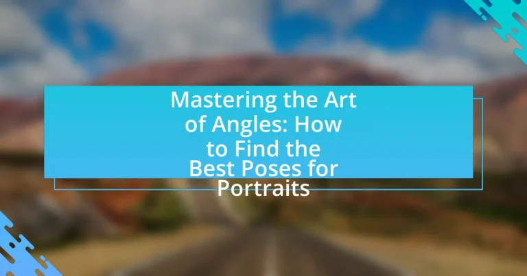 Mastering the Art of Angles: How to Find the Best Poses for Portraits